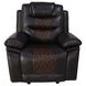 Nikko Brown Glider Power Recliner Power Footrest