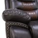Nikko Brown Power Reclining 84" Sofa Power Footrest