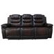 Nikko Brown Power Reclining Living Room Set Power Footrest