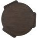 Salina Espresso Round Coffee Table