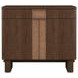 Verge Handcrafted Walnut Woven Panel Bedroom Set