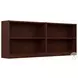 Universal Harvest Cherry Small 2 Shelf Bookcase Set of 2