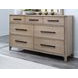 Breckenridge Medium Brown 7 Drawer Dresser