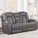 Daniel Gray 77" Triple Power Reclining Loveseat with USB Charging
