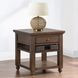 Oliver Brown Rectangular End Table