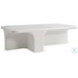 Lennox Chalky White Rectangular Outdoor Cocktail Table