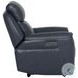 Sorellian Opulent Navy Leather Power Reclining Living Room Set