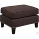 Emery Chocolate Ottoman