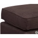 Emery Chocolate Ottoman
