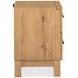 Davenport Rustic Caramel 2 Drawer Nightstand with USB Charging
