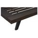 Madagascar Dark Brown Queen Platform Bed
