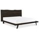 Madagascar Dark Brown Queen Platform Bed