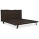 Madagascar Dark Brown King Platform Bed