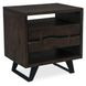 Madagascar Dark Brown Platform Bedroom Set