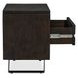 Madagascar Dark Brown 1 Drawer Nightstand