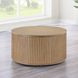 Colvin Brown Round Coffee Table