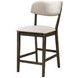 Rex Walnut 60" Rectangular Counter Height Dining Room Set