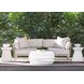 Kai White Outdoor Round Cocktail Table
