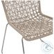 Carmel Hazelnut Outdoor Side Chair Set of 2