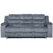 Willow Gray 86" Sofa with Dual Recliner