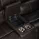 Brookings Charcoal 79" Loveseat with Dual Recliner