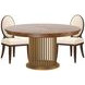 Boulevard Brown Extendable Oval Dining Room Set