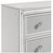 Stardust White 5 Drawer Chest with LED