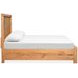 Highridge Honey Wheat Queen Storage Panel Bed