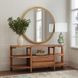 Grayson Natural Round Wall Mirror