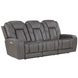 Daniel Gray 87" Triple Power Reclining Sofa with USB Charging