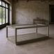 Glaze Quartz Rectangular Glass Top Cocktail Table