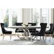Silhouette Eggshell Rectangular Extendable Dining Room Set