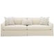 Casual Affair Beige Performance Fabric Loveseat