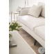 Pitch Perfect Creme Basket Weave Performance Fabric Sofa