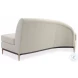 Three Company Cream Velvet Sectional