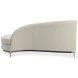 Three Company Cream Velvet Sectional