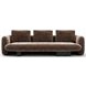 Overlap Dark Taupe 116" Sofa