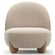 Seta Oatmeal Upholstered Accent Chair
