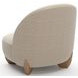 Seta Oatmeal Upholstered Accent Chair