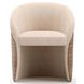 Fleur Ivory and Porcini Upholstered Dining Chair