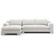 Devon Ivory 2 Piece Modular Sectional with LAF Chaise