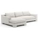 Devon Ivory 2 Piece Modular Sectional with LAF Chaise