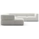 Rhythm Ivory 5 Piece Modular Sectional with LAF Chaise