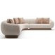 Seta Oatmeal 4 Piece Modular Sectional