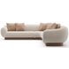 Seta Oatmeal 3 Piece Modular Sectional