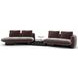 Overlap Dark Taupe 3 Piece Modular Sectional with RAF Loveseat