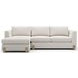Counter Balance Birch 2 Piece Small Modular Sectional with LAF Chaise