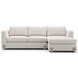 Counter Balance Birch 2 Piece Small Modular Sectional with RAF Chaise