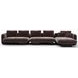 Overlap Dark Taupe 3 Piece Modular Sectional with RAF Chaise