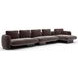 Overlap Dark Taupe 3 Piece Modular Sectional with RAF Chaise